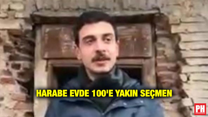 HARABE EVDE 100’E YAKIN SEÇMEN