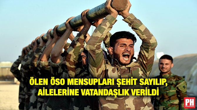 ÖLEN ÖSO MENSUPLARI ŞEHİT SAYILIP, AİLELERİNE VATANDAŞLIK VERİLDİ