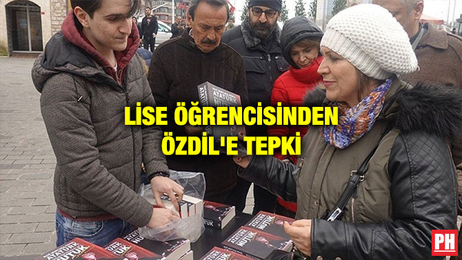 LİSE ÖĞRENCİSİNDEN ÖZDİL’E TEPKİ