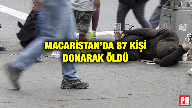 MACARİSTAN’DA 87 KİŞİ DONARAK ÖLDÜ
