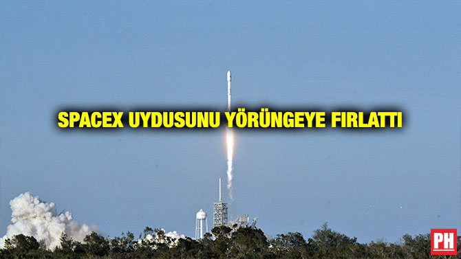 SPACEX UYDUSUNU YÖRÜNGEYE FIRLATTI