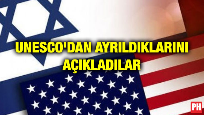 UNESCO’DAN AYRILDIKLARINI AÇIKLADILAR