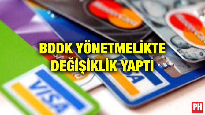 BDDK YÖNETMELİKTE DEĞİŞİKLİK YAPTI