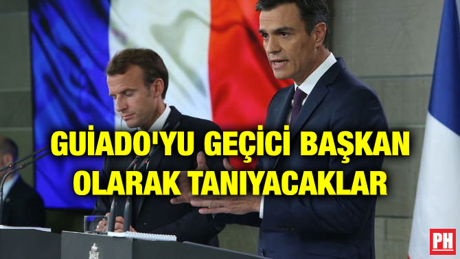 GUİADO’YU GEÇİCİ BAŞKAN OLARAK TANIYACAKLAR