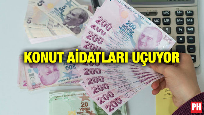 KONUT AİDATLARI UÇUYOR