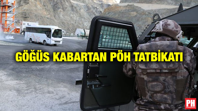 GÖĞÜS KABARTAN PÖH TATBİKATI