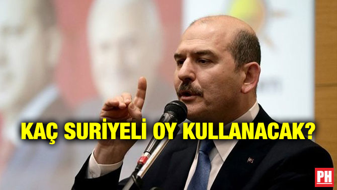 KAÇ SURİYELİ OY KULLANACAK?