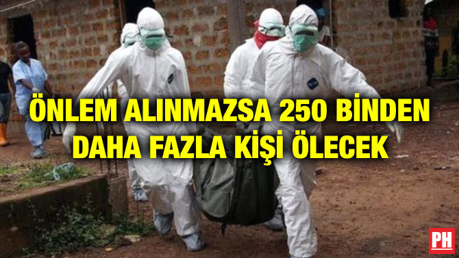 ÖNLEM ALINMAZSA 250 BİNDEN DAHA FAZLA KİŞİ ÖLECEK