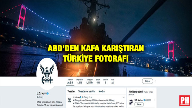ABD’DEN KAFA KARIŞTIRAN TÜRKİYE FOTORAFI