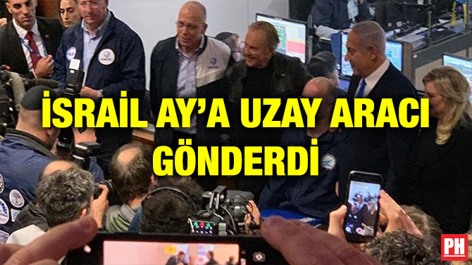 İSRAİL AY’A UZAY ARACI GÖNDERDİ