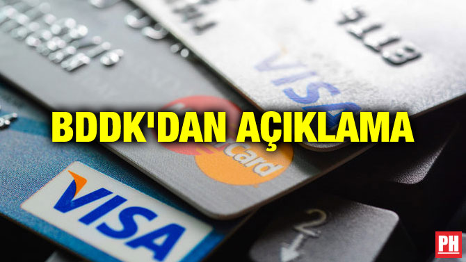 BDDK’DAN AÇIKLAMA