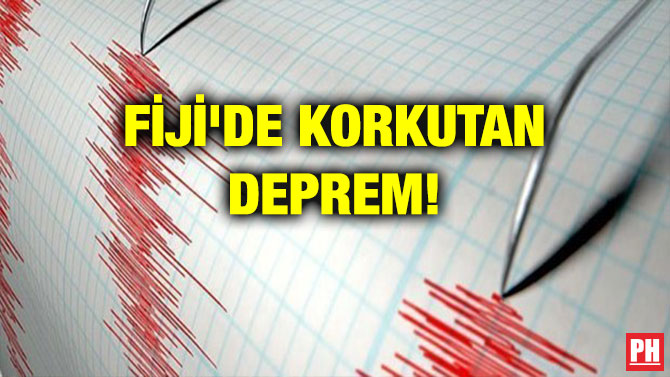 FİJİ’DE KORKUTAN DEPREM!