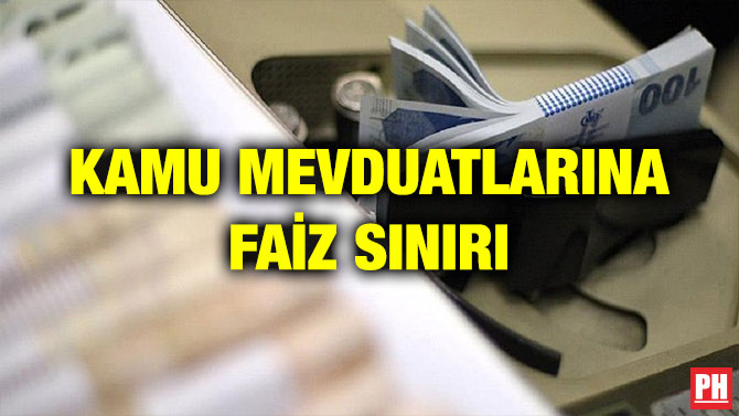 KAMU MEVDUATLARINA FAİZ SINIRI