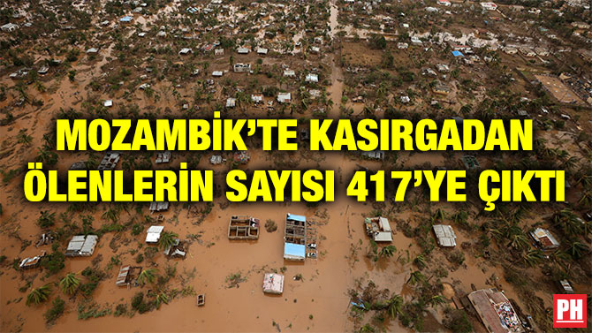 MOZAMBİK’TE KASIRGADAN ÖLENLERİN SAYISI 417’YE ÇIKTI