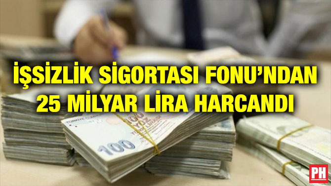 İŞSİZLİK SİGORTASI FONU’NDAN 25 MİLYAR LİRA HARCANDI