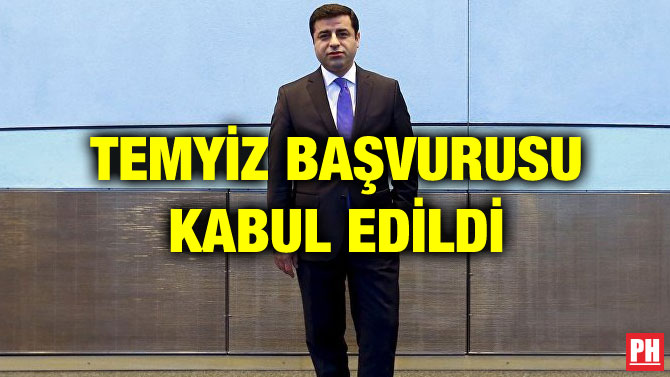 TEMYİZ BAŞVURUSU KABUL EDİLDİ
