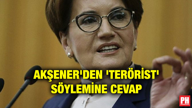 AKŞENER’DEN ‘TERÖRİST’ SÖYLEMİNE CEVAP