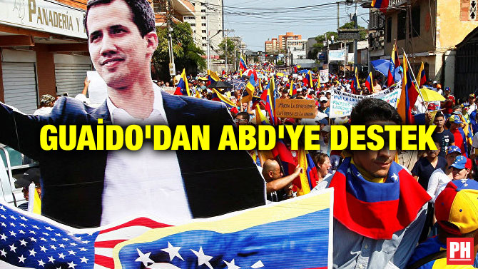 GUAİDO’DAN ABD’YE DESTEK