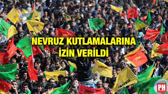 NEVRUZ KUTLAMALARINA İZİN VERİLDİ