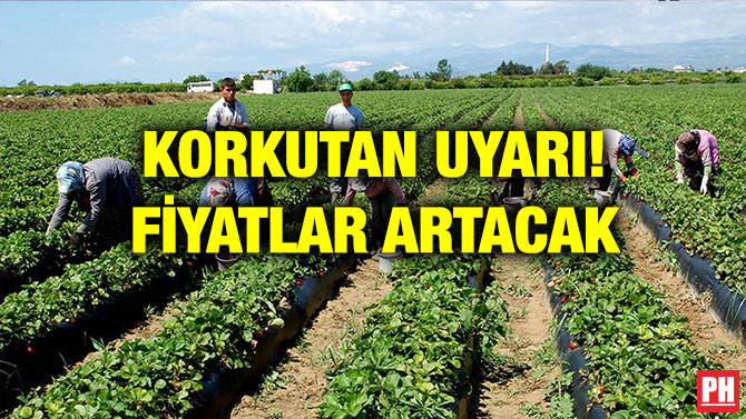 KORKUTAN UYARI! FİYATLAR ARTACAK