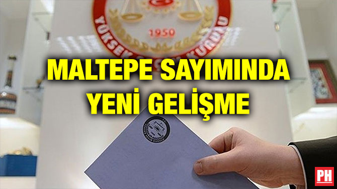 MALTEPE SAYIMINDA YENİ GELİŞME