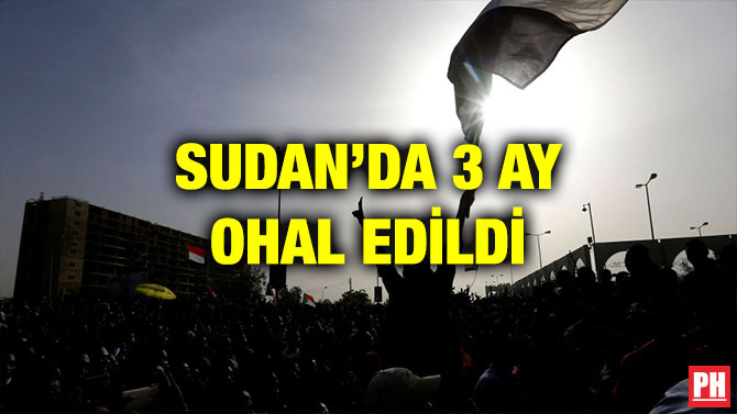 SUDAN’DA 3 AY OHAL EDİLDİ