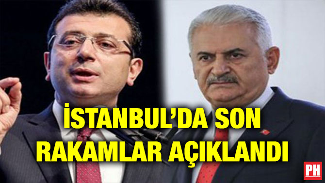 İSTANBUL’DA SON RAKAMLAR AÇIKLANDI