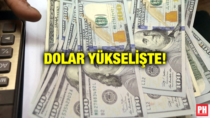 DOLAR YÜKSELİŞTE!