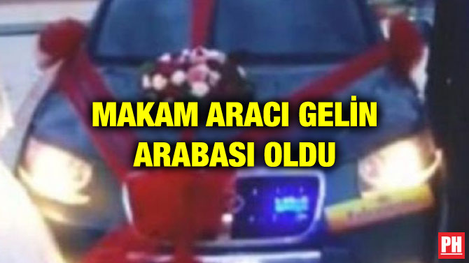 MAKAM ARACI GELİN ARABASI OLDU