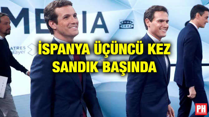 İSPANYA ÜÇÜNCÜ KEZ SANDIK BAŞINDA