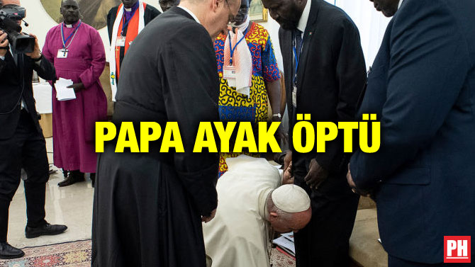 PAPA AYAK ÖPTÜ