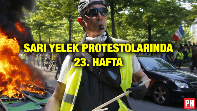 SARI YELEK PROTESTOLARINDA 23. HAFTA
