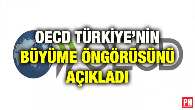 OECD TÜRKİYE’NİN BÜYÜME ÖNGÖRÜSÜNÜ AÇIKLADI