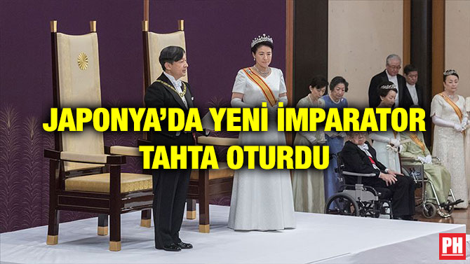 JAPONYA’DA YENİ İMPARATOR TAHTA OTURDU