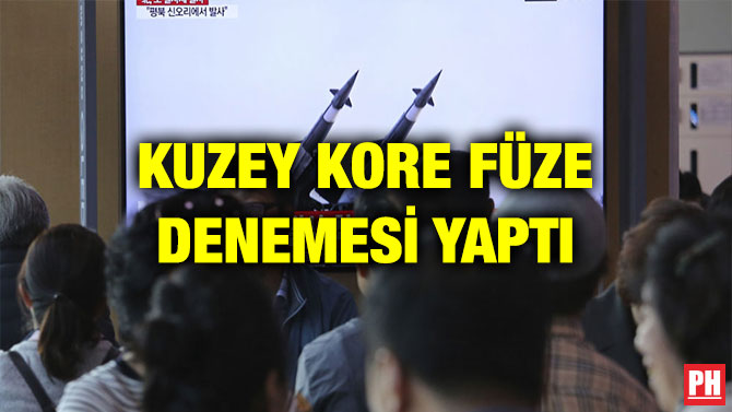 KUZEY KORE FÜZE DENEMESİ YAPTI