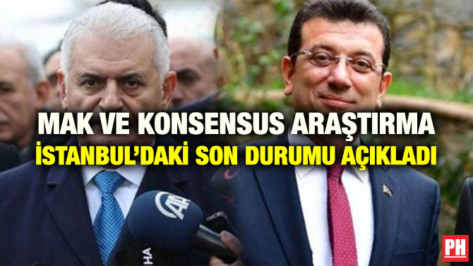 MAK VE KONSENSUS ARAŞTIRMA İSTANBUL’DAKİ SON DURUMU AÇIKLADI