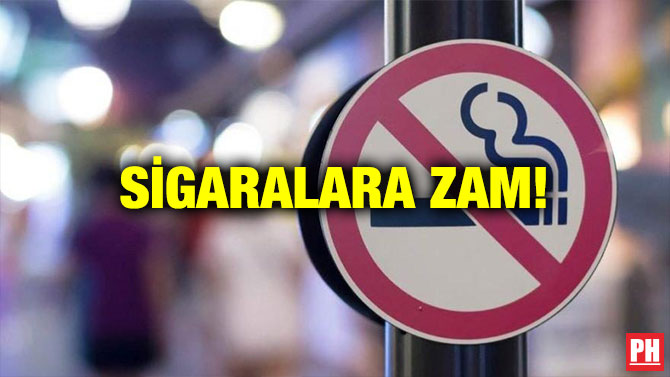 SİGARALARA ZAM!