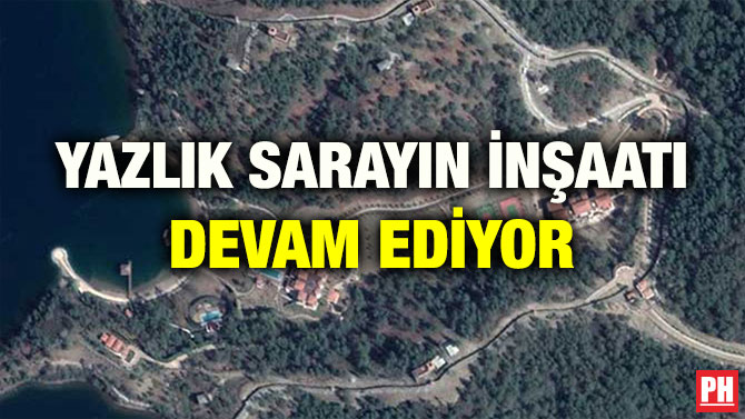 YAZLIK SARAYIN İNŞAATI DEVAM EDİYOR