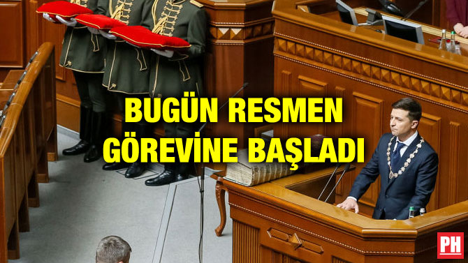 BUGÜN RESMEN GÖREVİNE BAŞLADI