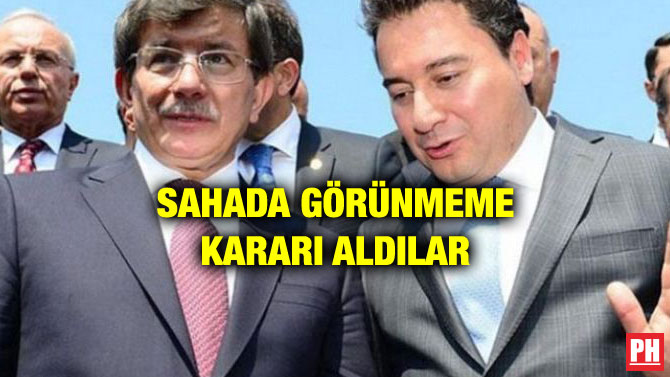 SAHADA GÖRÜNMEME KARARI ALDILAR