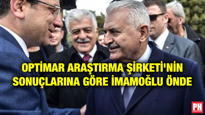 OPTİMAR ARAŞTIRMA ŞİRKETİ’NİN SONUÇLARINA GÖRE İMAMOĞLU ÖNDE