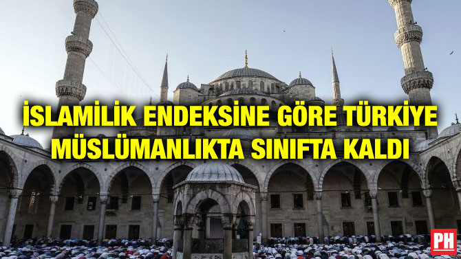 İSLAMİLİK ENDEKSİNE GÖRE TÜRKİYE MÜSLÜMANLIKTA SINIFTA KALDI
