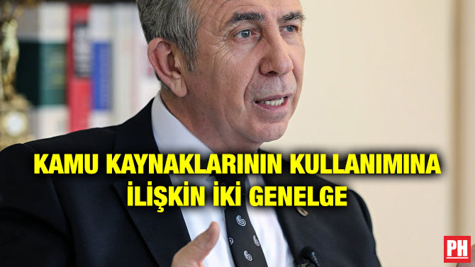 KAMU KAYNAKLARININ KULLANIMINA İLİŞKİN İKİ GENELGE