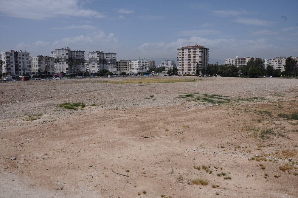 Stadın yeri şu anda bu durumda…