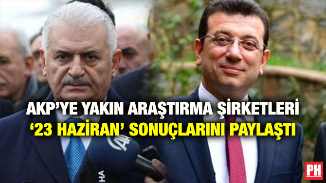 AKP’YE YAKIN ARAŞTIRMA ŞİRKETLERİ ‘23 HAZİRAN’ SONUÇLARINI PAYLAŞTI