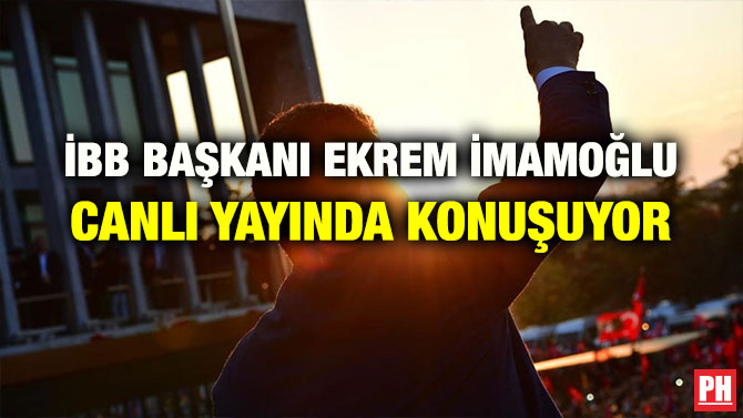 İBB BAŞKANI EKREM İMAMOĞLU CANLI YAYINDA KONUŞUYOR