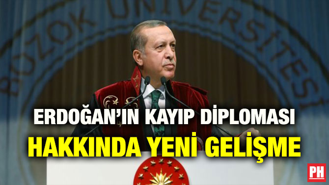 ERDOĞAN’IN KAYIP DİPLOMASI HAKKINDA YENİ GELİŞME