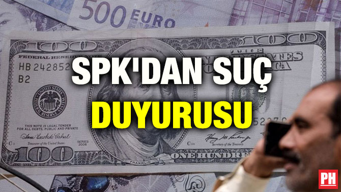 SPK’DAN SUÇ DUYURUSU