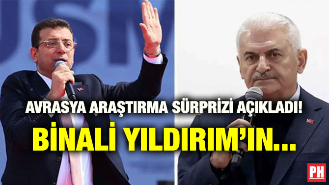 AVRASYA ARAŞTIRMA SÜRPRİZİ AÇIKLADI! BİNALİ YILDIRIM’IN…