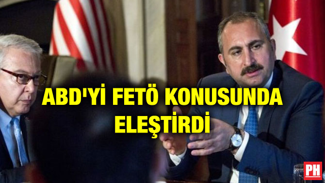 ABD’Yİ FETÖ KONUSUNDA ELEŞTİRDİ